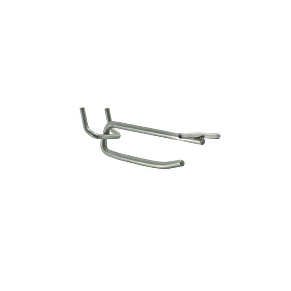 Azar Displays 2" Metal Wire Flip Scan Hook (.148" Dia.), PK50 700832